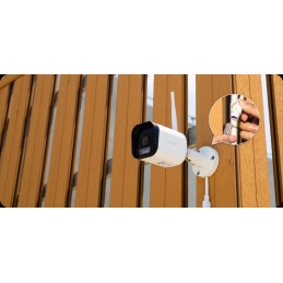 Kamera zewnętrzna WIFI 5GHz LAN Optyka premium Darmowa Chmura AI MEARI L1 Plus
